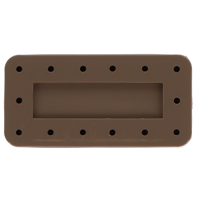 Magnetic Bur Block, 14-Hole, Rectangular, Beige, 1/Pk, 400BR-7