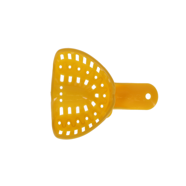 Ortho Impression Trays, Adult, Upper # 5, Medium, Yellow, 25/Pk, ITO-5U