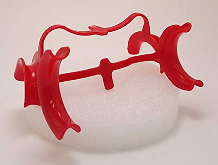 Disposable Cheek Retractors Large Red 10/Pk, EX-9006-L