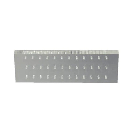 Palmero - 36-Hole Latch-Type Bur Block, Clear Plexiglass, Non-autoclavable, 5" x