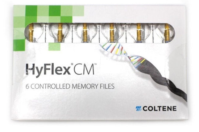 HyFlex CM NiTi Rotary Files, 21 mm, .04, # 35, Green, 6/Pk, H8210435