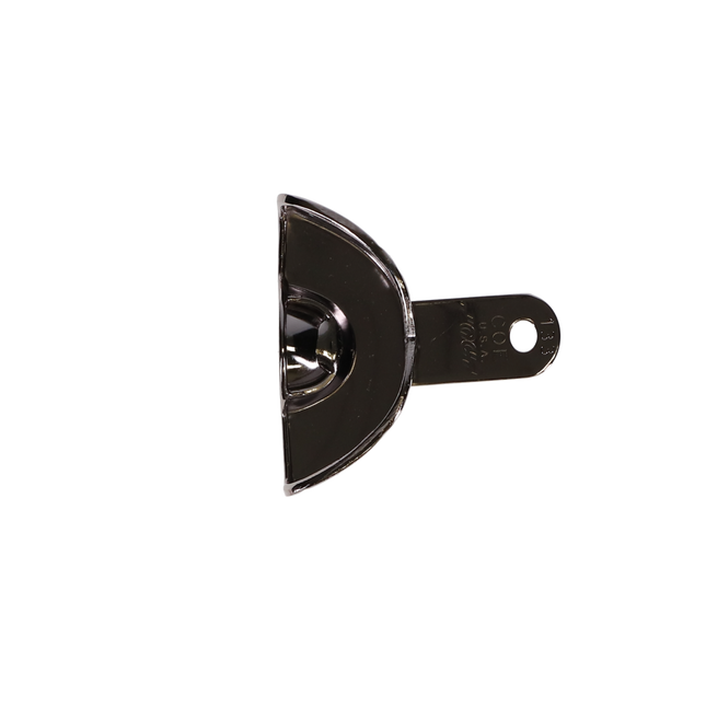 Coe Nickel-Plated Metal Solid Partial Anterior Impression Trays, # 133, Upper, 1/Pk, 261331