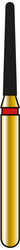 Alpen Multilayer Diamond Burs, FG, Tapered Round End, # 856, 1.2 mm, Fine, Red, 5/Pk, 60032277