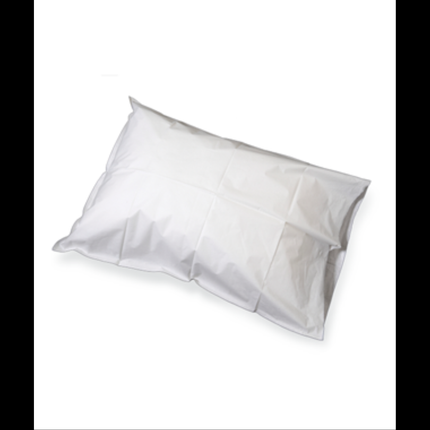 Crosstex 21" x 30" Fluid Resistant Pillow Cases, Made of Tissue/Poly, Box of 100, PC2130