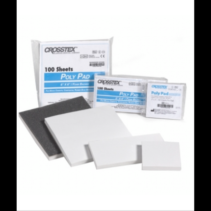 Crosstex Poly-Coated Mixing Pads, 3" x 6", 100/Pk, KPAD36