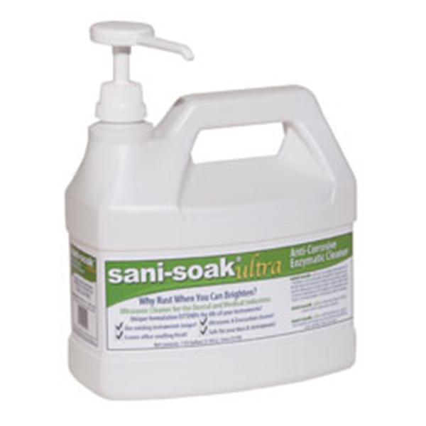 Sani-Soak Ultra Ultrasonic Cleaner, 1 Gal, Lemongrass, 1/Pk
