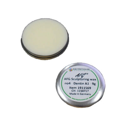 Keystone - AFG Aesthetic Translucent Sculpturing Wax - #4 Dentin A1, 9 g. Used **Discontinued