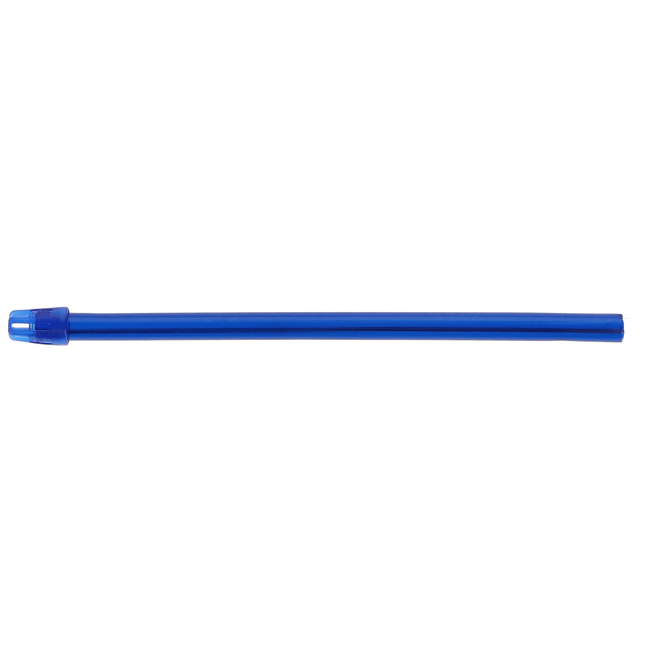 SafeBasics Flexible Saliva Ejectors, 6", Latex-Free, Clear Blue w/Blue Tip, 105/Pk, 710