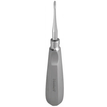 Nordent - #301 Apexo Elevator Serrated Blade Tip with Thumb Grip Handle. Straight