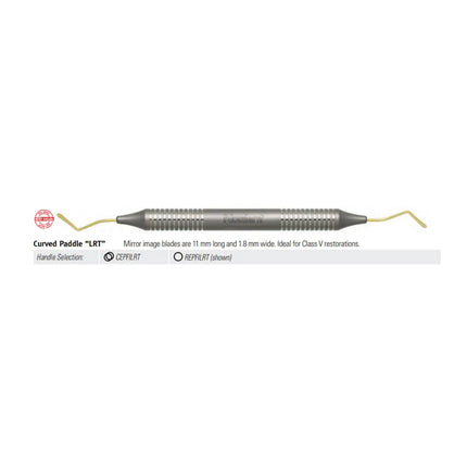 Nordent - LRT Curved/Flexible Blades, Double End Titanium Nitride Composite
