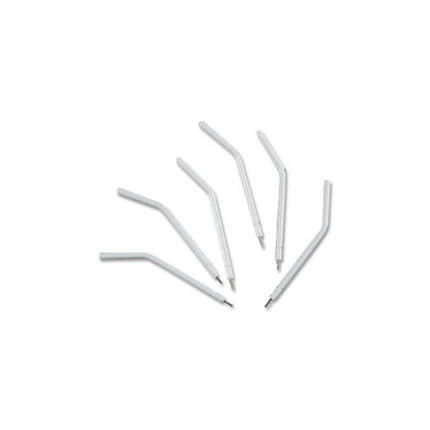 Plasdent - AcuTips Disposable Universal Air/Water Syringe Tips, 3-Way White Plastic, TST-MT