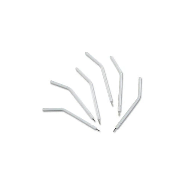 Plasdent - AcuTips Disposable Universal Air/Water Syringe Tips, 3-Way White Plastic