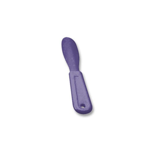 Alginate Spatula, High-Grade Plastic, Flexible, Purple, 1/Pk, 905SA-2C