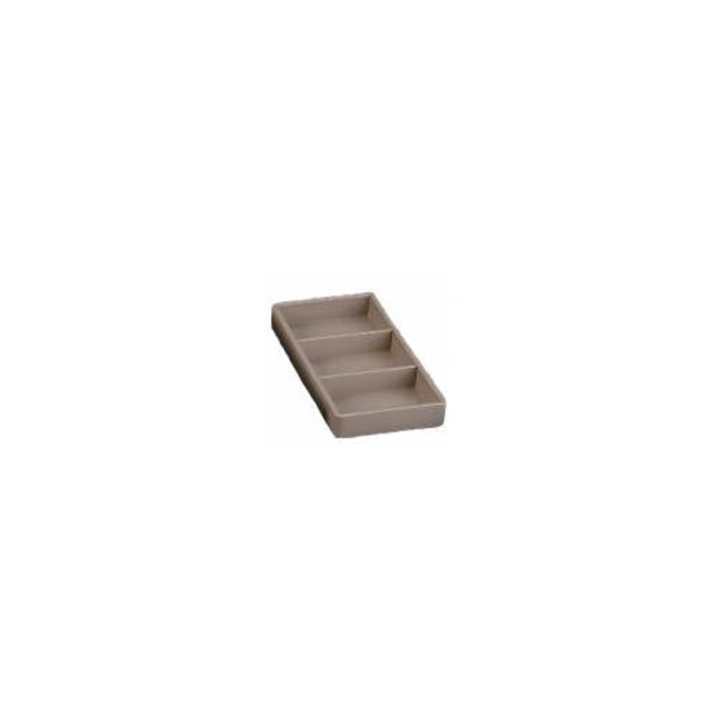 Plasdent - BEIGE Cabinet Organizer #20, 8"L x 4"W x 1"H. Steam and Chemical, 300CR20-7