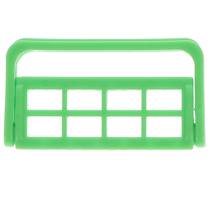 Bur Caddy, Autoclavable, 12-Hole, FG/RA, Neon Green, 1/Pk, 400BC-4N