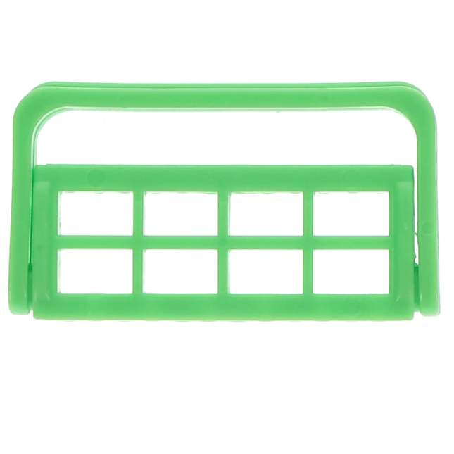 Plasdent - Bur Caddy - Neon Green 1/Pk. Adjustable Bur Caddy. Designed to hold