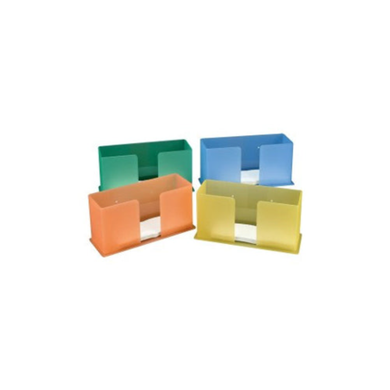 Plasdent - C-Fold Towel Holder - Citrine Yellow, 10-3/4" W x 6" H x 4-1/4" D, 1206-3