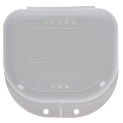 Plasdent - Chroma Retainer Box - White, 3-1/8"W x 3"L x 1"H, Package of 12 Boxes