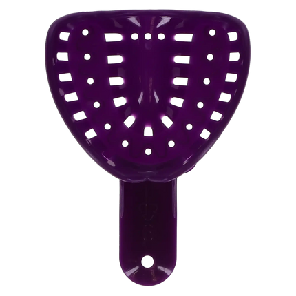 Plasdent - Excellent-Colors Ortho Impression Trays - Perforated #6 Adult Large Upper