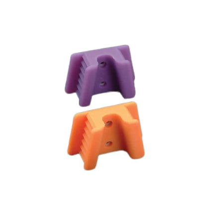 Plasdent - EXTND Silicone Mouth Props - Large (Adult), Orange 2/Pk. Sterilizable by all