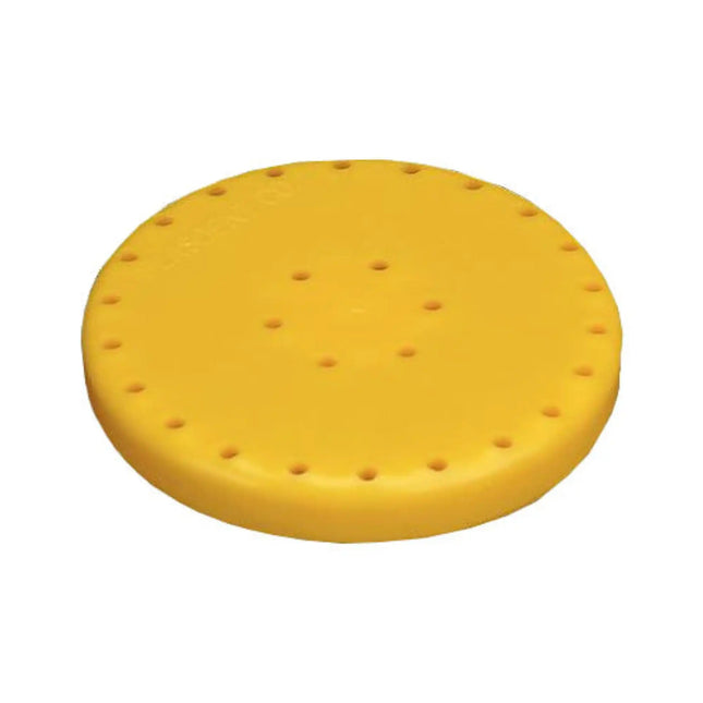 Plasdent - Large Round Bur Block - Neon Yellow, Magnetic, 28 Burs Capacity