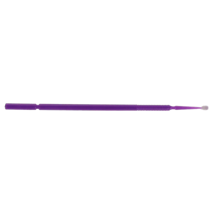 Plasdent - MaxMicro 2.0mm Regular Tip Micro Applicators, Purple, Box of 100