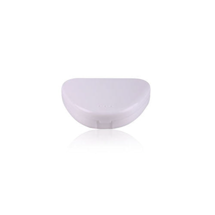 Mini Retainer Box, Plastic with Hinged Lid, 3" x 2 1/2" x 5/8", White, 12/Pk, 200MN-1