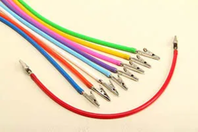 Spectrum Bib Clips, 17.5", Tangerine, 1/Pk, 204BC-12