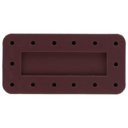 Magnetic Bur Block, 14 Burs Capacity, Rectangular, Mauve, 1/Pk, 400BR-10