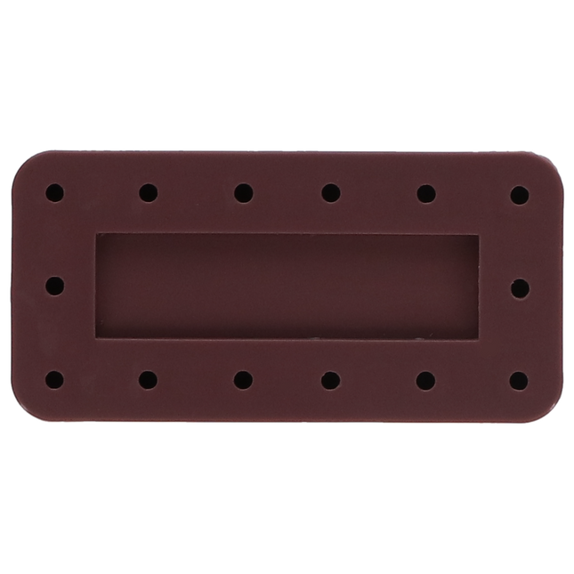 Magnetic Bur Block, 14 Burs Capacity, Rectangular, Mauve, 1/Pk, 400BR-10