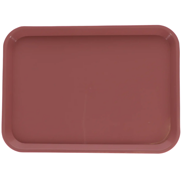 Plasdent - Set-up Tray Flat Size B (Ritter) - Coral, Plastic, 13-3/8" X 9-5/8" X