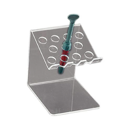 Plasdent - Small Composite Material Organizer - Clear, 14 syringe capacity, 4" W, 1210