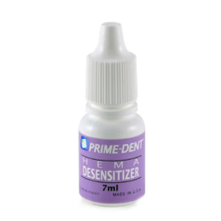 Prime-Dent - Hema Desensitizer 7mL Bottle. Contains Hema and Benzalkaonium