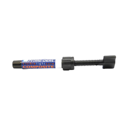 Prime-Dent - Hybrid Composite A3 Syringe. VLC (Visible Light Cure), Resin-based