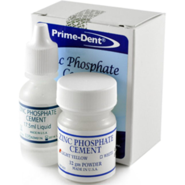 Zinc Phosphate Cement, high strength permanent cement, Light, 010-030
