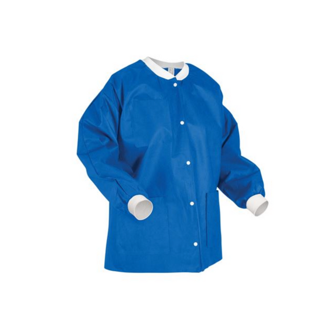 Extra-Safe Jackets Royal Blue L 10/Pk