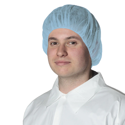 ValuMax - ValuMax Polypropylene Surgical Caps - Blue, 100 caps/bag. Universal size
