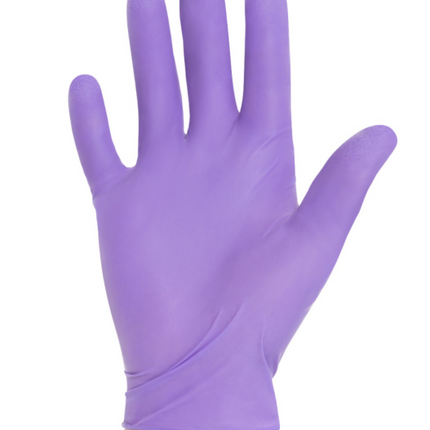 Purple PF Nitrile Glove N/S X-Small 100/Bx