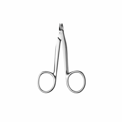 Crown & Gold Scissors 3 1/2" Pedo Curved, SCGCP