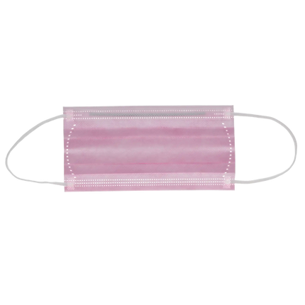 Medicom - SafeMask FreeFlow Level-3 Masks 50/Bx Pink