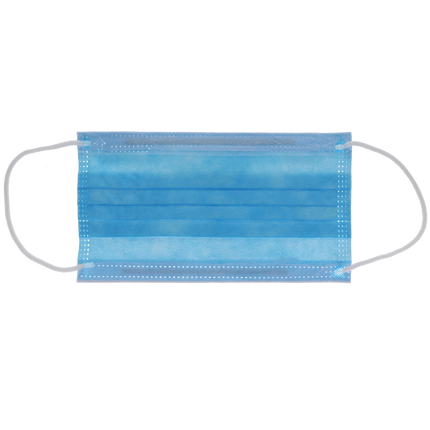 SafeMask SofSkin Level-3 Masks 50/Bx Blue, 2087