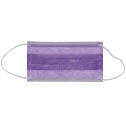 SafeMask SofSkin Level-3 Masks 50/Bx Lavender, 2089