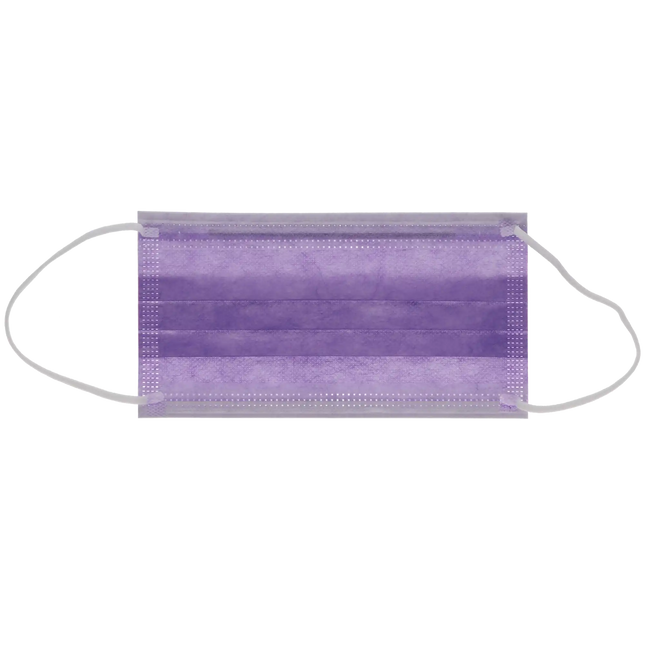 Medicom - SafeMask SofSkin Level-3 Masks 50/Bx Lavender