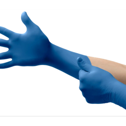 Microflex - UltraSense EC Blue Nitrile Gloves Large 100/Box