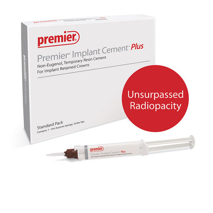 Implant Cement Plus, Value Pack, 5 ml, Pink, 3/Pk