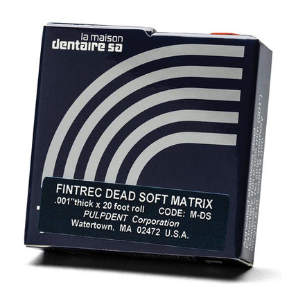 Fintrec Dead Soft Matrix Strips .001" 20ft, M-DS