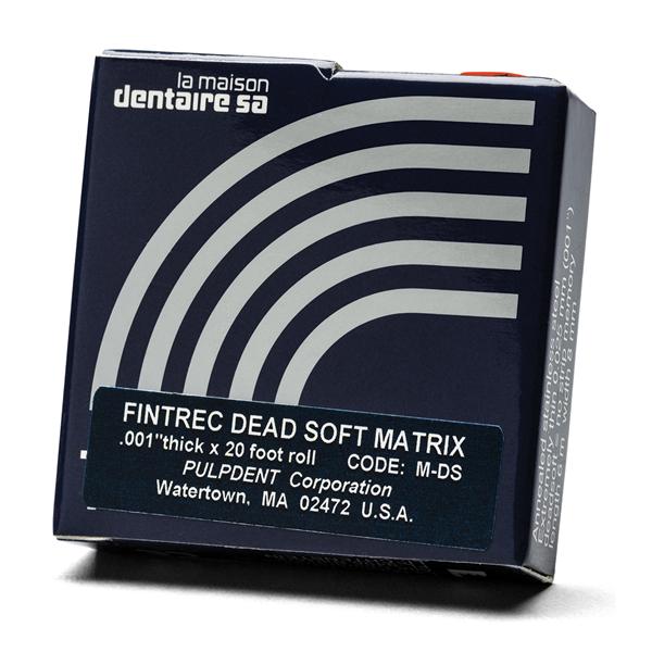Fintrec Dead Soft Matrix Strips .001" 20ft, M-DS