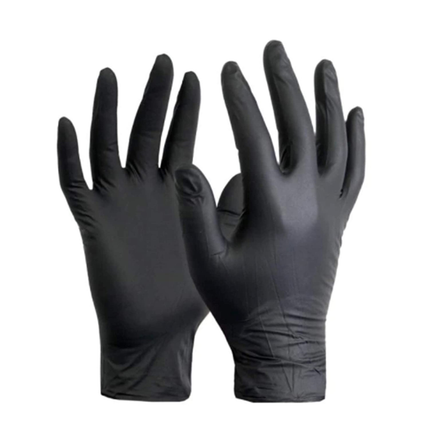 Aurelia Absolute Black Nitrile Gloves X-Small 200/Box