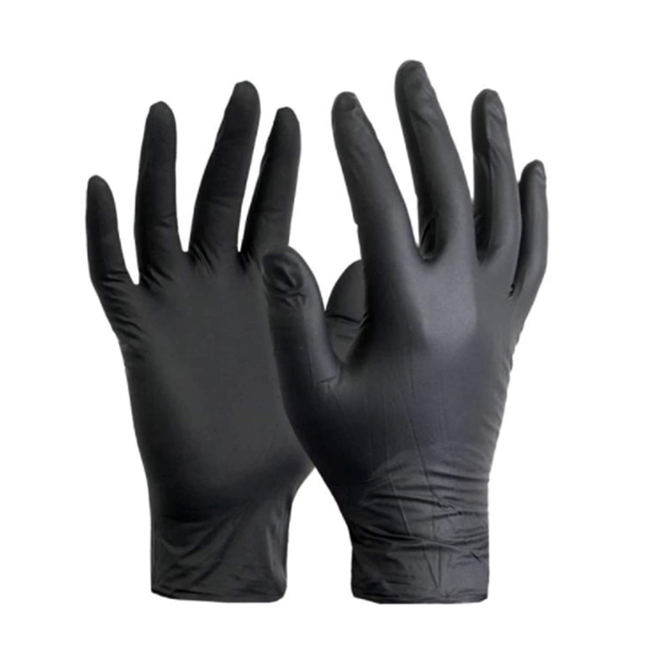Aurelia Absolute Black Nitrile Gloves X-Small 200/Box