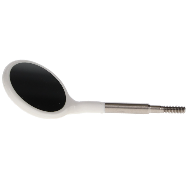 Crystal HD # 5 Mouth Mirror Head White 12/Pk, 50Z372A